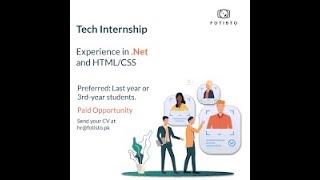 Paid internship in Fotisto | CS | Apply | Get Chance | Digital Haji tech