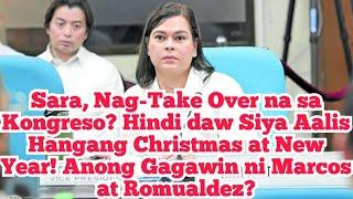 Sara, Magpapakulong sa Kongreso Hangang Christmas & New Year! Aattend na rin Siya sa Hearing Monday?