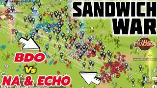 call of dragons - final zone sandwich war | NA ECHO vs BDO