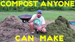 Simple 18 Day Hot Compost Pile (Video 1 of 3)