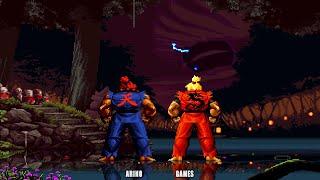 SHIN AKUMA VS DRAGON KEN! BEST DUEL EVER! INSANE!