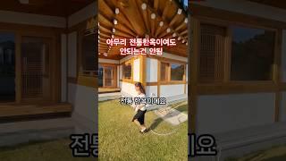 아름다운 우리 전통 한옥 살아보면 어떨 까 #home #hanok