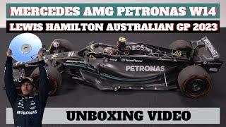 Lewis Hamilton Mercedes AMG Petronas W14 Formula 1 | 2nd Place Australia GP 2023 Unboxing