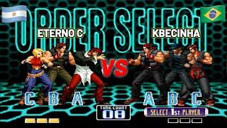 KOF 2002 - ETERNO C vs KBECINHA  Mestre KBC con Kim Kaphwan 