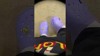 #shoes #crocs #shorts #shoe #spongebob #comfort #outfitideas #style #styles #walking #purple