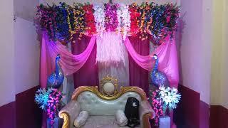 Bride Sitting Decoration | Wedding Decoration | Kanchrapara | Kolkata | Dipankar - 8013528554