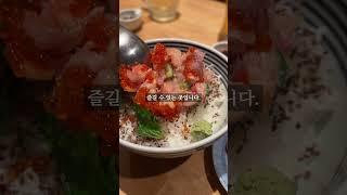 도쿄 가면 꼭 먹어야 하는 카이센동 맛집!