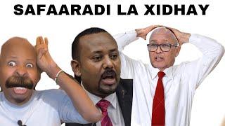 ITOOBIYA OO XIDHAY SAFAARADII SOMALILAND YAAB SIR FASHILANTAY