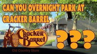 ** FREE ** Places to Park RV @ CRACKER BARREL