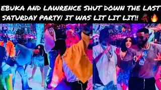 BIG BROTHER TITANS: EBUKA& LAWRENCE SHUT DOWN THE PARTY  | BIGGIE GIVES THE FINALIST SPECIAL TREAT