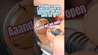This door lock has 7 pins but no problem picking it  #lockpicking #locksport #open #asmr #challenge