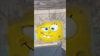 Tempo Water Bottle -SpongeBob #SpongeBob SquarePants #Nickeldeon #Tempoapp #2023