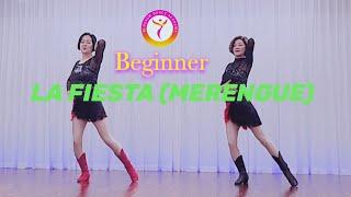 [블라썸] LA FIESTA (MERENGUE) Line dance||라 피에스타(메렝게)#블라썸라인댄스 #부천라인댄스