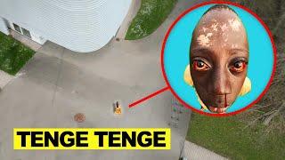 DRONE CATCHES TENGE TENGE From TIKTOK in REAL LIFE at 3AM!!