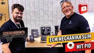 ECM Mechanika Slim PID - präsentiert auf der World of Coffee Kopenhagen