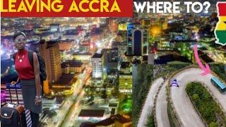 Are all the massive road construction projects only happen in Accra and not Ghana as a whole?