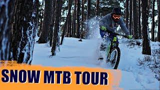 MTB im Schnee - Winter Tour vlog mit Raddiesl