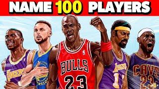 Guess the NBA Player in 3 seconds | Top 100 players in the world | How many do you know...?