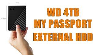 Western Digital My Passport 4 TB Hard Drive Review