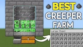 BEST 1.20 CREEPER FARM For Minecraft Bedrock (Windows/Console/Mobile)