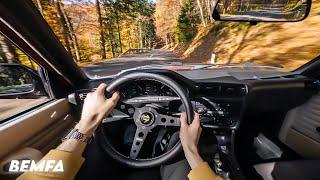 BMW E30 318is - POV Autumn Mountain Run | Intake + Exhaust Sound | 4K