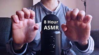 ASMR 8 Hours of Fast & Aggressive Hand Sounds (no talking)