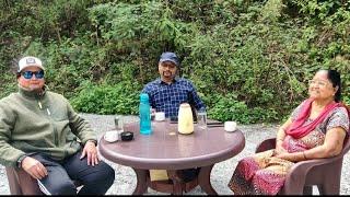 My 1st Podcast with @VivekAwasthiVlogs and his mother at Junglee Resort, Rajaji National Park.