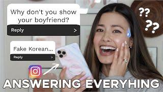 My Boyfriend, Race Identity, Immigration & more | I'VE NEVER ANSWERED THESE