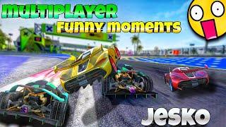 Koenigsegg jesko||New map||Multiplayer Funny moments||Extreme car driving simulator||