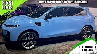 New Leapmotor B10 SUV Launched At Paris Motor Show 2024 - Full Interior Exterior