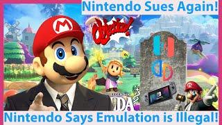 Nintendo Goes TOO FAR! Sues Streamer and Says Emulation is ILLEGAL!