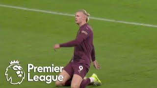 Erling Haaland breaks free and gets Man City on the board v. Brighton | Premier League | NBC Sports