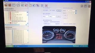 Opel Astra J 2014 iProg+ mileage correction via OBD2