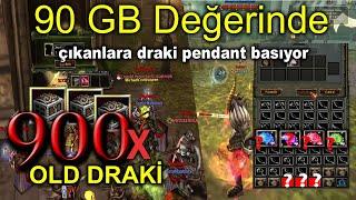 KozcuKAAN | Zero'da tek seferde 900x Old Draki box kırdırıyor.Çıkardıklarını basıyor | Knight Online