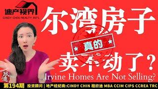 加州尔湾房子卖不动了？惊讶真相Irvine Homes Stuck? Shocking Truth《程欣迪. 迪产视界》第194期#迪产视界#尔湾房产#irvine #cindychinrealty