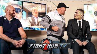 Big John Fury RAGES & Almost Punched Oleksandr Usyk At Live Interview