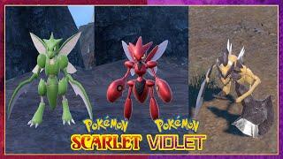 Pokemon Scarlet & Violet How To Evolve Scyther Into Scizor & Forms