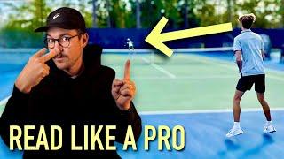 READ The Ball Like A Pro In 5 Minutes #tennis