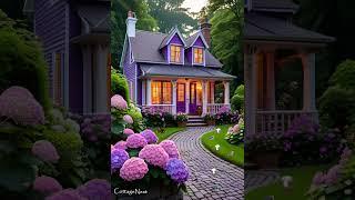 Hydrangea Kissed Dwelling  #cottagenest #scenery #cottagevibes #cottagedecor #livewallpaper