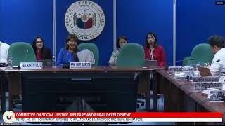 Committee on Social Justice, Welfare and Rural Development (August 20, 2024)