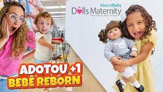 A FAMILIA VAI AUMENTAR ADOTAMOS OUTRO BEBÊ REBORN - FAMÍLIA BELLA E LUCCA SHOW