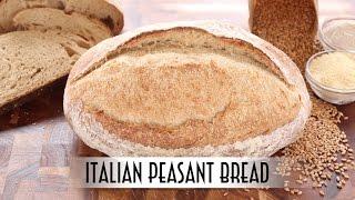 Italian Peasant Bread | Poolish Method