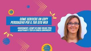 Come scrivere un testo persuasivo per il tuo sito web