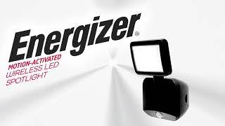 40777: Energizer Motion-Activated Wireless LED Spotlight Overview