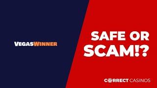 VegasWinner Casino Review. Safe or Scam?
