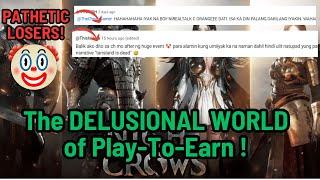 Night Crows & The DELUSIONAL Play To Earn Community of CLOWNS!