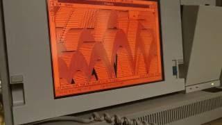 IBM PS/2 model P70 (386DX-16MHz) portable computer repair, teardown and test