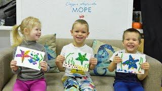 Пластилиновая живопись в студии творчества Море. (Дети 4-5 лет)