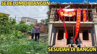 PROSES BANGUN RUMAH DARI NOL SAMPAI SEMUA RANGKA RUMAH SELESAI