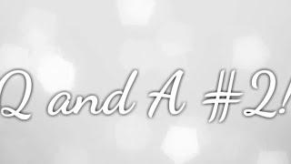 [Q and A #2] - (All I Want For Christmas Animation Meme?)